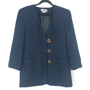 Vintage SK & Company Navy Blazer